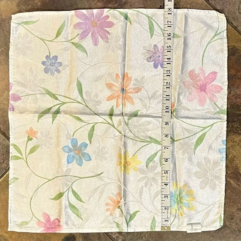 Blooms & Blooms Floral Cloth Napkins Set of 3